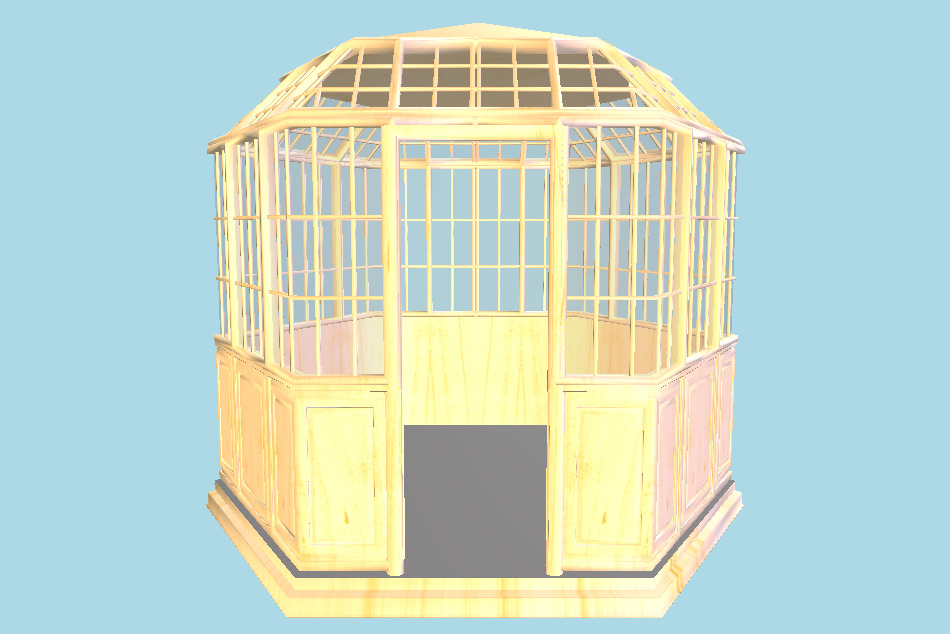 Arbor Summer House 3d model